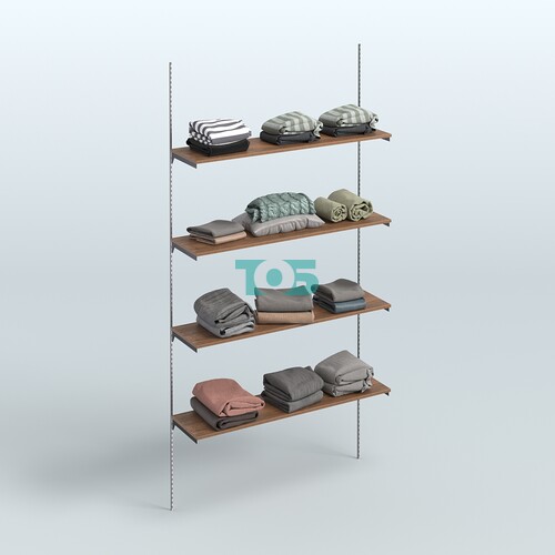 Модульная система Neo Fix №4 с четырьмя полками ДСП 16 мм (1200 мм)