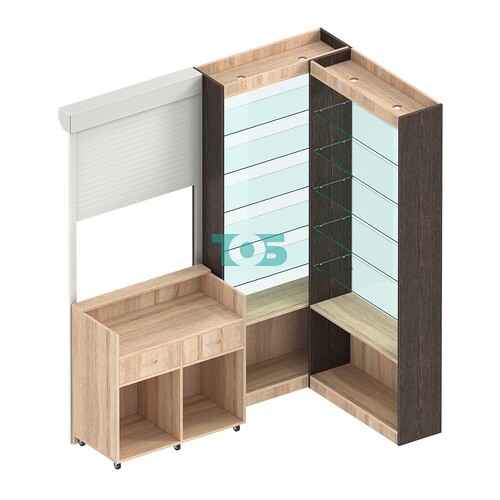 Угловой павильон №1-5П (2,16 кв.м)