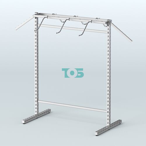 Система ЭЛЕГАНТ островная без задней стенки с Т-образной стойкой №6