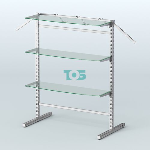 Система ЭЛЕГАНТ островная без задней стенки для павильона №15в