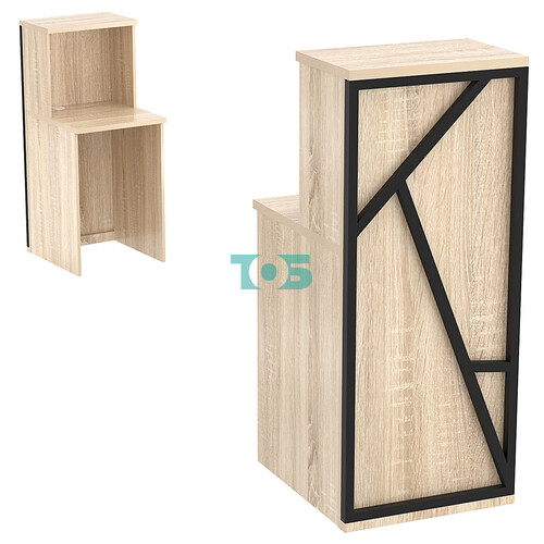 Ресепшен серии ЛОФТ - АЛЬФА №2 (декор №2)