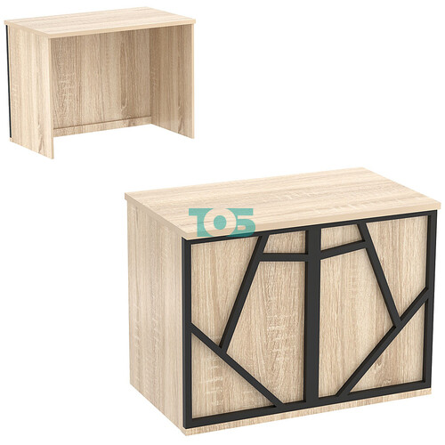 Ресепшен - стол серии ЛОФТ - АЛЬФА №1 (декор №2)