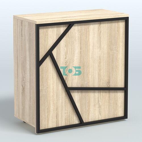 Торговый прилавок под кассу серии ЛОФТ - АЛЬФА №1