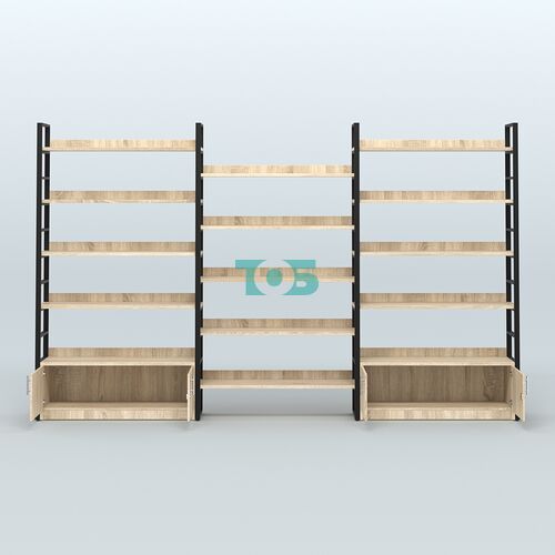 Комбо стеллажей с полками STRONG - АЛЬФА №5 (3760 мм)