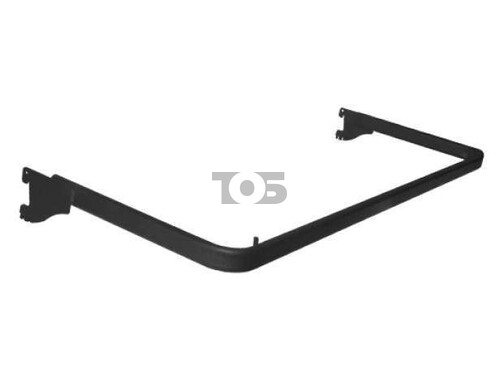 GL38 Вешало П-обр 600мм, черный муар