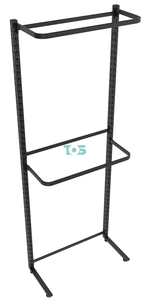 Пристенная система с П-образными поручнями для одежды ЛОФТ №1 (900-2400мм)