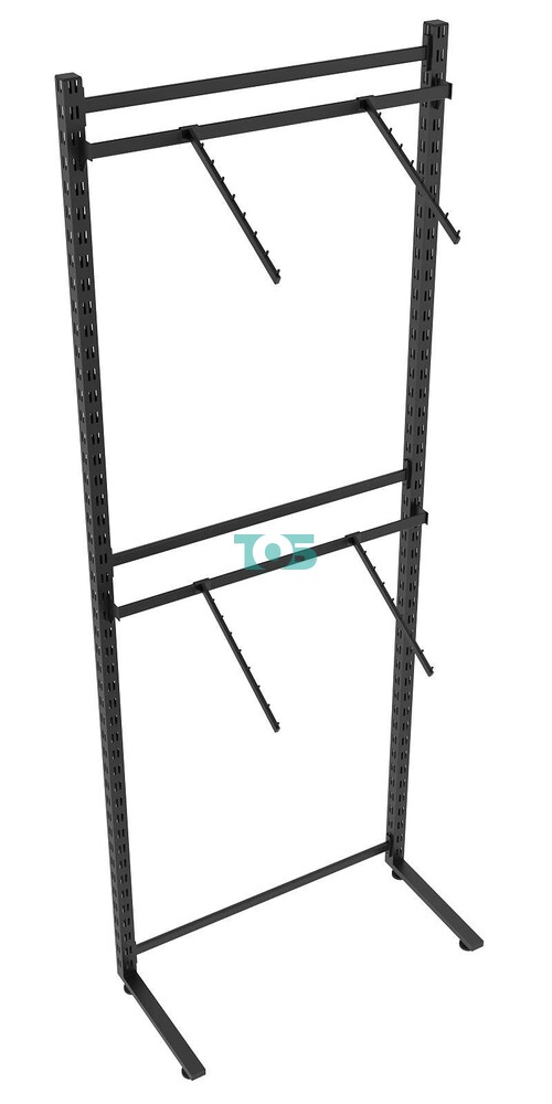Пристенная система с пристенными поручнями для одежды ЛОФТ №2 (900-2400мм)