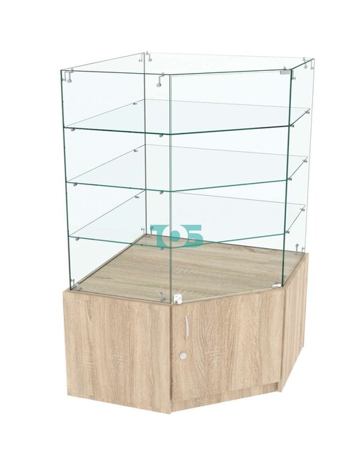 Витрина Истра в центр зала №302 (угловая, закрытая)