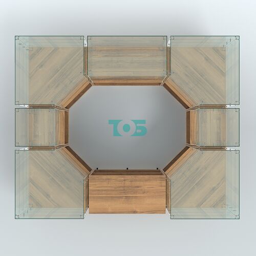 Павильон ИСТРА в центр зала №1 (открытый) (4, 94 кв.м)