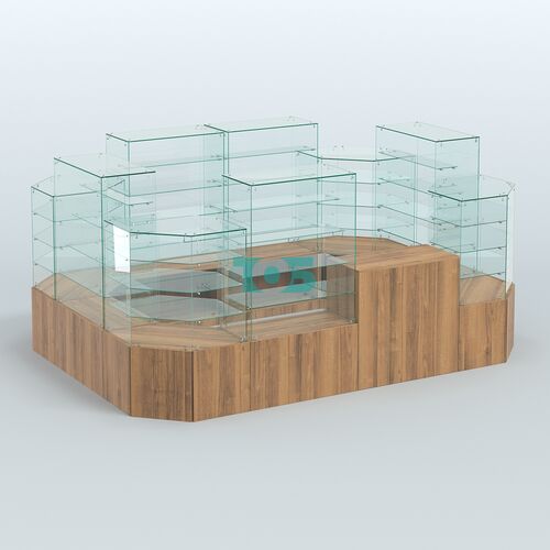 Павильон ИСТРА в центр зала №3 (открытый) (8, 26 кв.м)