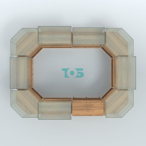 Павильон ИСТРА в центр зала №6 (открытый) (8, 26 кв.м)