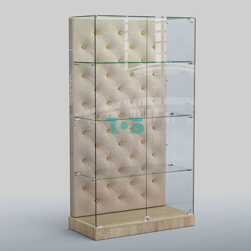 Низкая стеклянная витрина КАПИТОНЕ №5-ХП