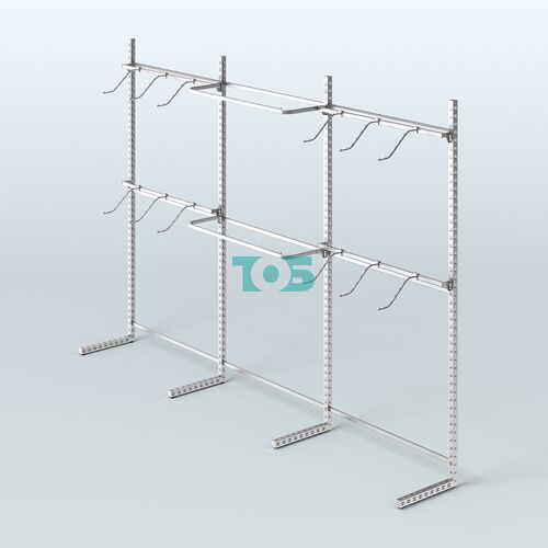 Системы ЭЛЕГАНТ пристенные без ДСП с кронштейнами №2 (3600мм)