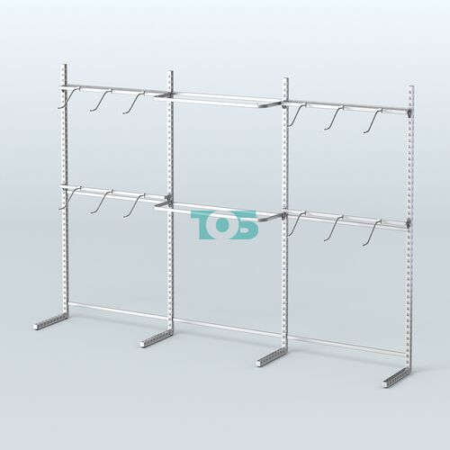 Системы ЭЛЕГАНТ пристенные без ДСП с кронштейнами №2 (3600мм)