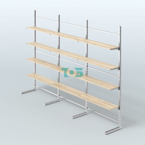 Системы ЭЛЕГАНТ пристенные с полками из ДСП №7 (3600мм)