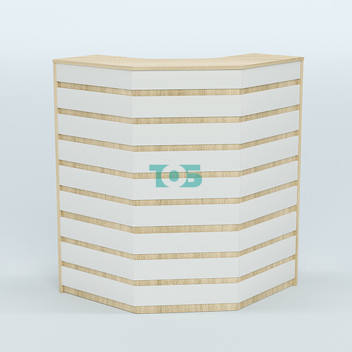 Ресепшен серии ПРАЙМ №3А угловой