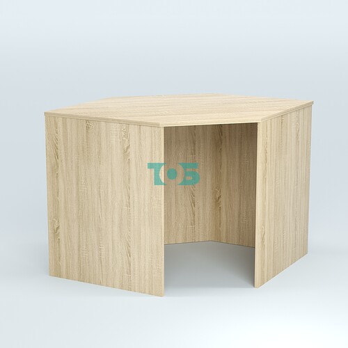 Стол-ресепшен серии ПРАЙМ №3А угловой