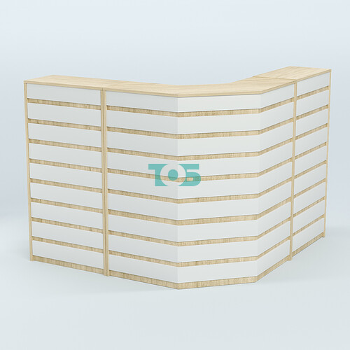 Ресепшен Г-образный серии ПРАЙМ №4А