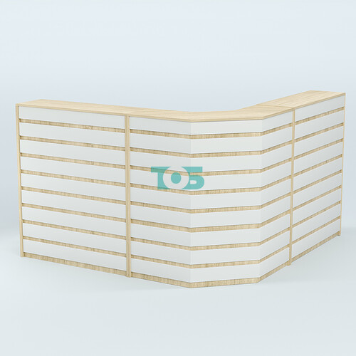 Ресепшен серии ПРАЙМ №5А угловой