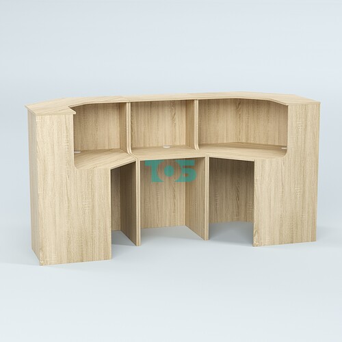 Ресепшен серии ПРАЙМ №6А со скошенными углами