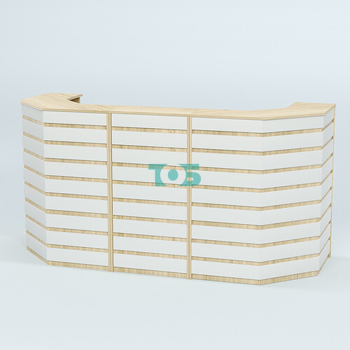 Ресепшен серии ПРАЙМ №6А со скошенными углами