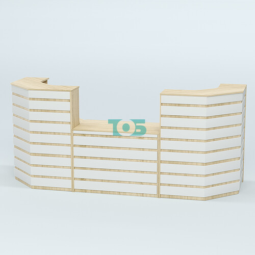 Ресепшен серии ПРАЙМ №7А со столом выдачи