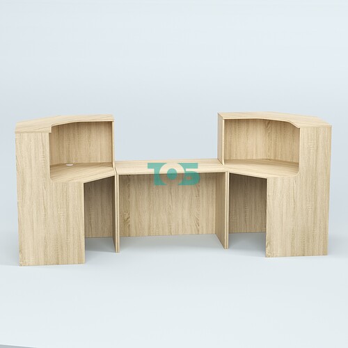 Ресепшен серии ПРАЙМ №7Б со столом выдачи