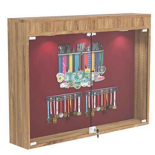 Витрина настенная БАРОН для медалей №3-3А