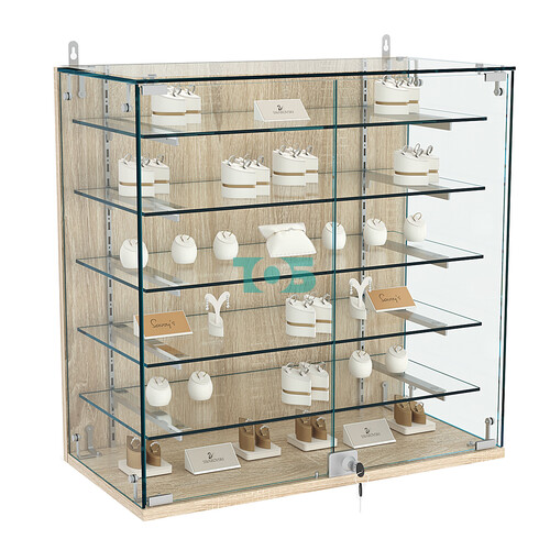 Витрина настенная НЕО №1-2 с пятью полками