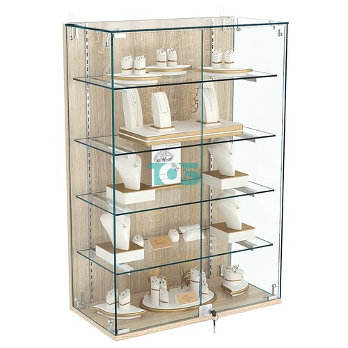 Витрина настенная НЕО №2-1 с четырьмя полками