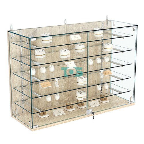 Витрина настенная НЕО №3-2 с пятью полками