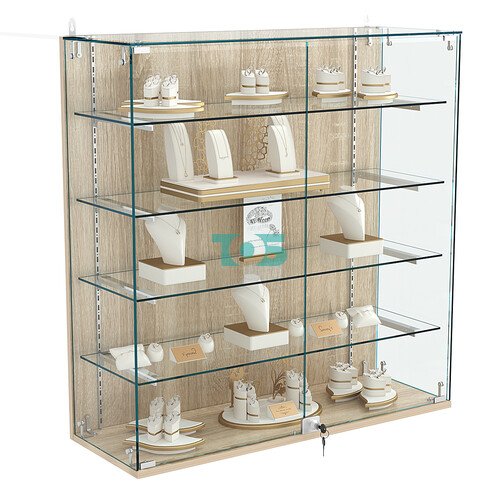 Витрина настенная НЕО №4-1 с четырьмя полками