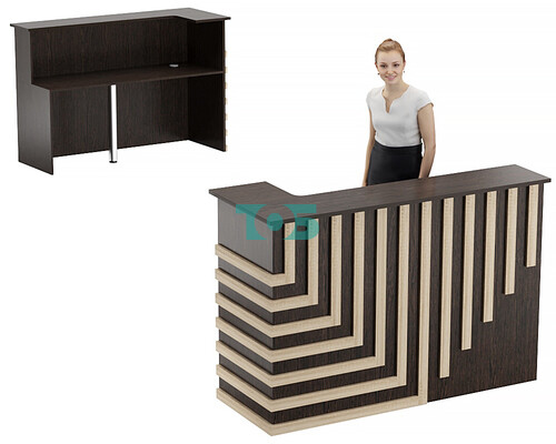 Стойка ресепшен ГРАУНД №5