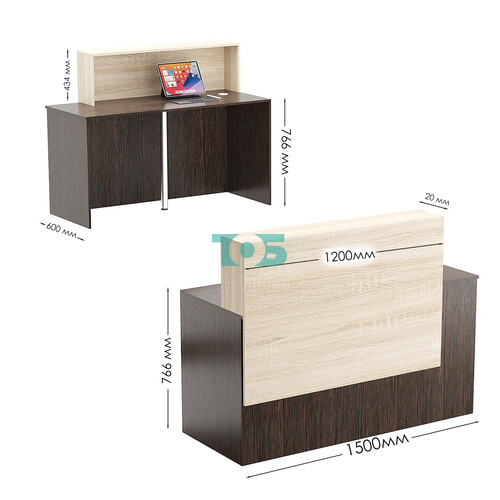 Стойка ресепшен ВЕРОНА №1