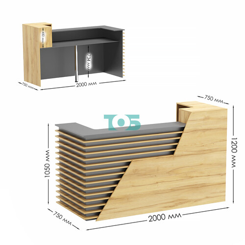 Ресепшен АЛЬПЕН левосторонний