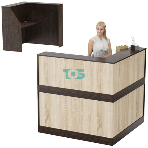 Стойка ресепшен ПРАКТИК №1Б левосторонняя