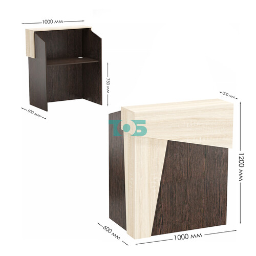 Стойка ресепшен АРТ №2-А