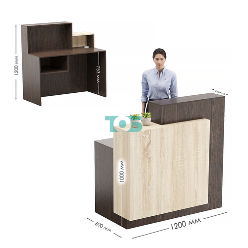 Стойка ресепшен ВЕРОНА №2А