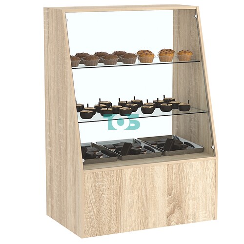 Прилавок для конфет и орехов №2-СП