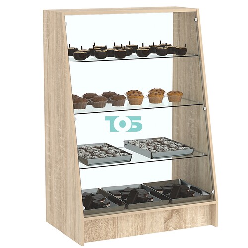 Прилавок для конфет и орехов №3-СП