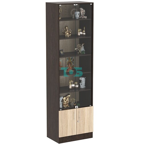 Торговая витрина Level №7-5п с 5-ю полками из ДСП 400х600мм