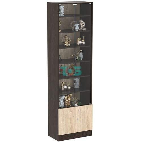 Торговая витрина Level №6-6п с 6-ю полками из ДСП 350х600мм