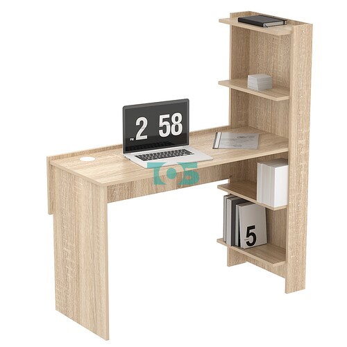 Стол письменный со стеллажом СПС-02-П (правосторонний)