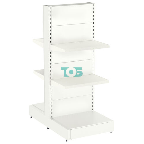 Стеллаж металлический островной №3-ОСТ-1.6-0.6