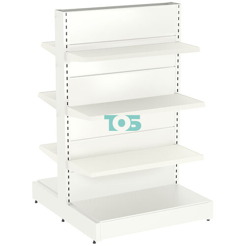 Стеллаж металлический островной №4-ОСТ-1.6-1