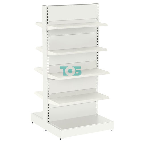 Стеллаж металлический островной средний №8-ОСТ-2.1-1