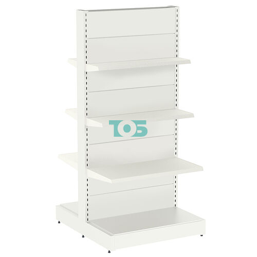 Стеллаж металлический островной средний №10-ОСТ-2.1-1