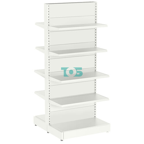 Стеллаж металлический островной высокий №14-ОСТ-2.4-1