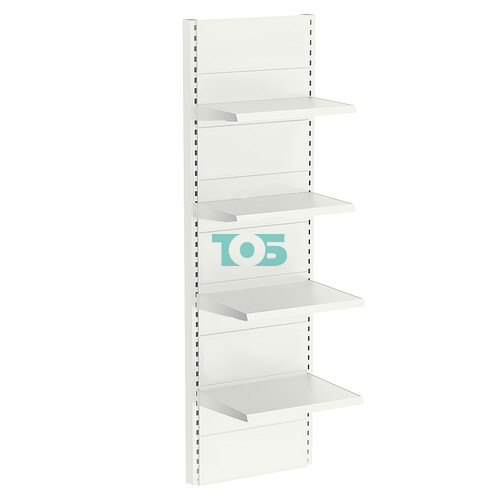 Стеллаж металлический настенный №4-Н-2-0.6