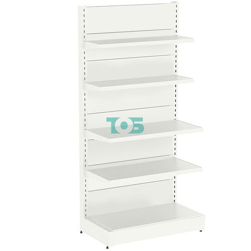 Стеллаж металлический пристенный №4-П-2.15-1